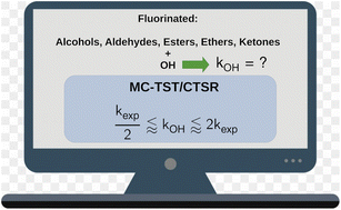Graphical abstract: A computer-based solution to the oxidation kinetics of fluorinated and oxygenated volatile organic compounds