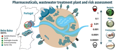 Graphical abstract: A look to surface water and wastewaters in Beira Baixa, Portugal: wastewater treatment plants and environmental risk