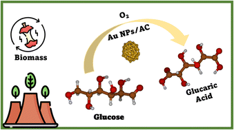Graphical abstract: Influence of stabilisers on the catalytic activity of supported Au colloidal nanoparticles for the liquid phase oxidation of glucose to glucaric acid: understanding the catalyst performance from NMR relaxation and computational studies
