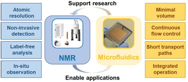 Graphical abstract: Recent advances in microfluidics-based bioNMR analysis
