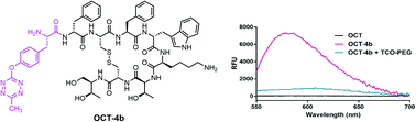 Graphical abstract: Amino acids with fluorescent tetrazine ethers as bioorthogonal handles for peptide modification
