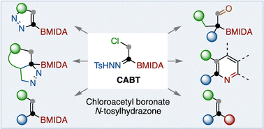 Graphical abstract: Chloroacetyl boronate N-tosylhydrazone as a versatile synthetic building block