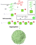 Graphical abstract: Supramolecular aggregates constructed by pillar[5]arene-based host–guest interaction with aggregation-induced emission