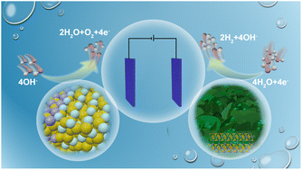 Graphical abstract: A high-efficiency NiFeSe4/NiSe2 bifunctional electrocatalyst with outstanding oxygen evolution reaction and overall water splitting performance