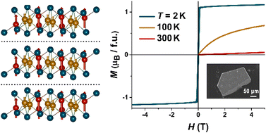 Graphical abstract: Bulk ferromagnetism in cleavable van der Waals telluride NbFeTe2