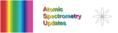 Graphical abstract: Atomic spectrometry update: review of advances in atomic spectrometry and related techniques
