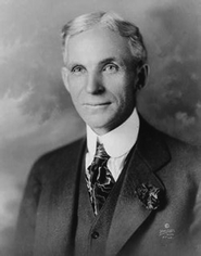 Henry Ford, founder of the Ford company.