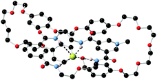A chloride-templated [2]-catenane 11.