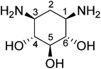 Common scaffold (2-doxystreptamine) of the reference aminoglycosides.