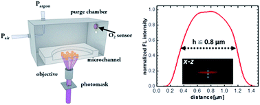 Graphical abstract: Synthesis of colloidal microgels using oxygen-controlled flow lithography