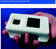Graphical abstract: Handheld real-time PCR device