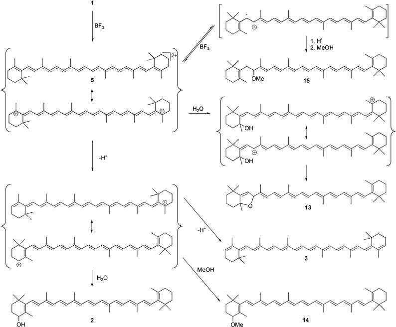 The charge delocalised β,βcarotene dication—preparation, structure