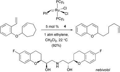A novel ligand for the enantioselective ruthenium-catalyzed olefin metathesis