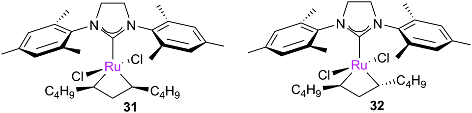 olefin metathesis cycle olefin metathesis cycle