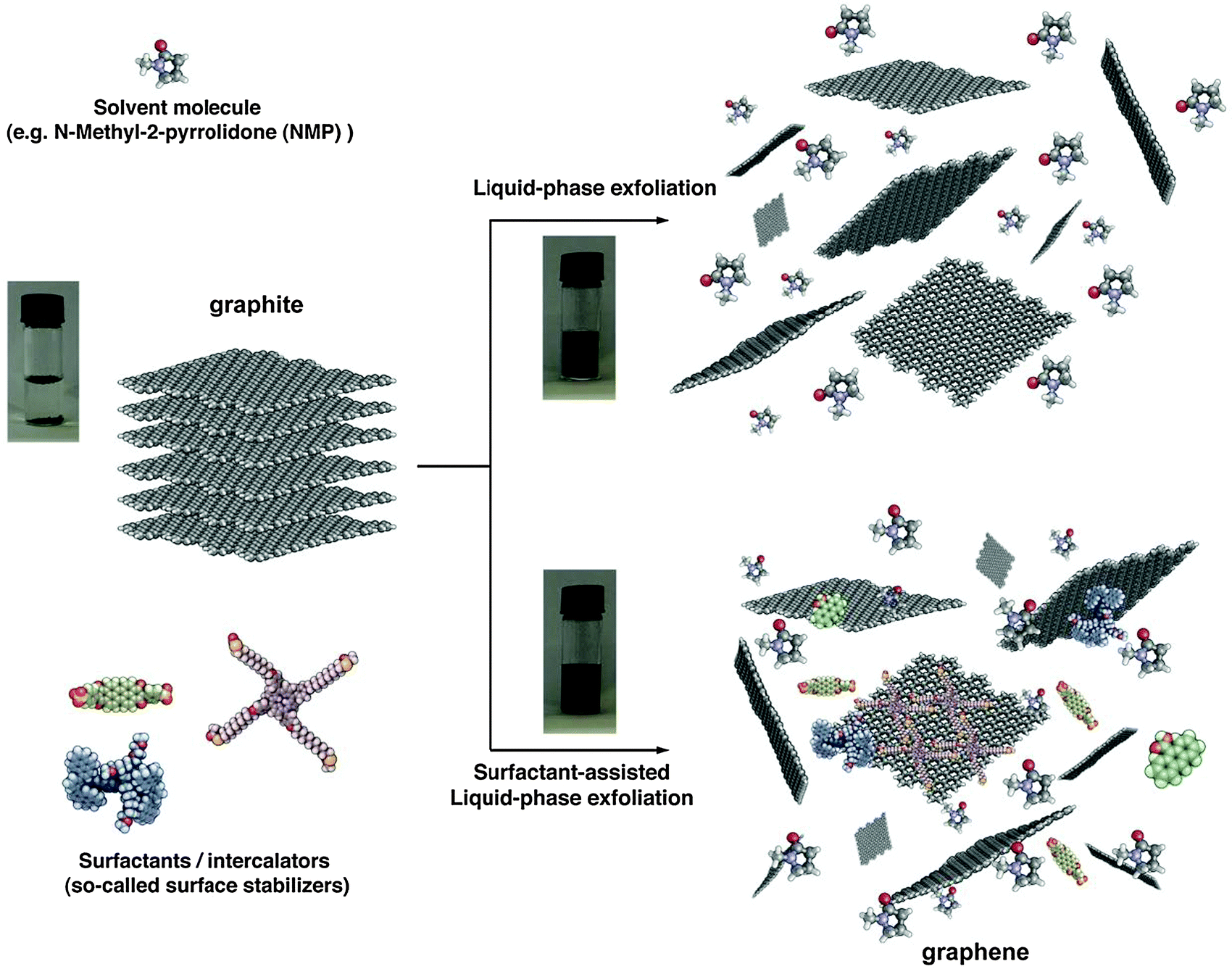 Graphene via sonication assisted liquidphase exfoliation Chemical
