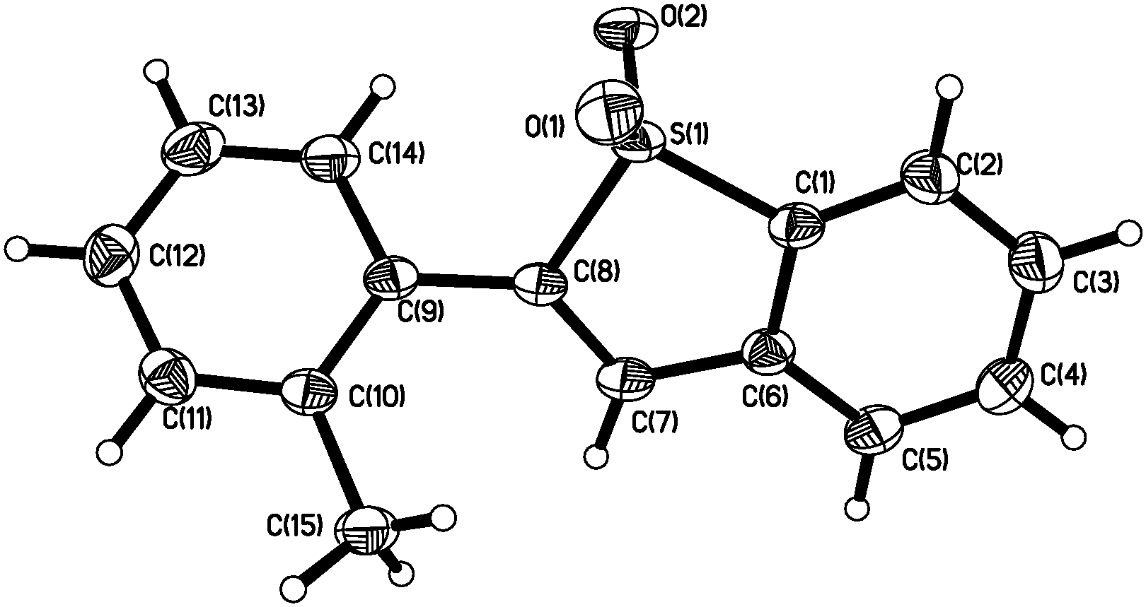 of 2-alkynylaryldiazonium tetrafluoroborate with sulfur dioxide