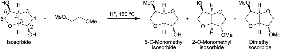 Image result for Isosorbide dimethyl ether SYNTHESIS