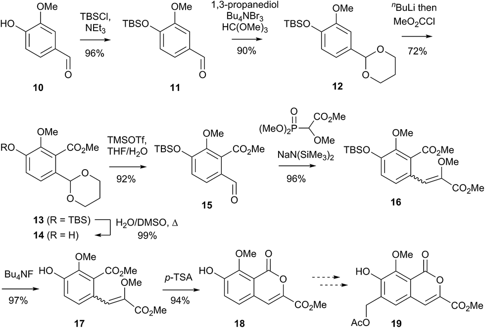 An ortho quinone methide based strategy towards the rubromycin