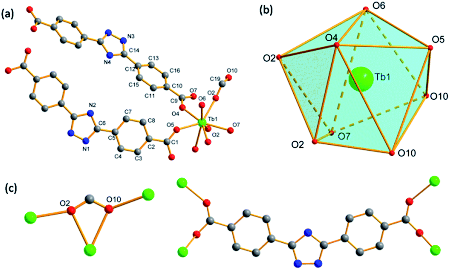 representation of the distorted tbo 8 dicapped trigonal