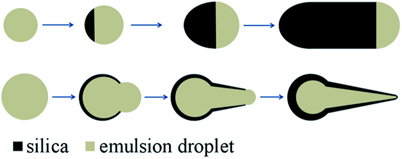 anisotropic filtering,anti aliasing synthesis of anisotropic silica colloids
