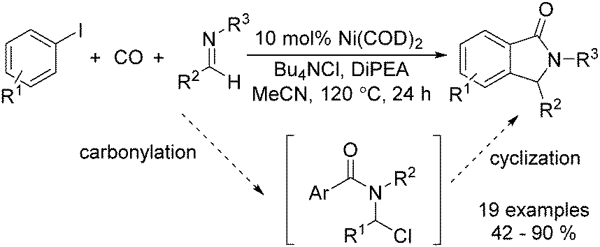 non-noble metal-catalysed carbonylative transformations