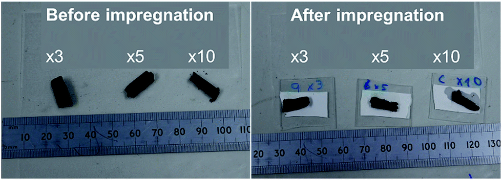 carbon nanotube/pva aerogels impregnated with pei