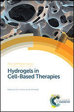 Book cover: Hydrogels in Cell-Based Therapies