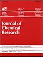 Journal cover: Journal of Chemical Research, Synopses