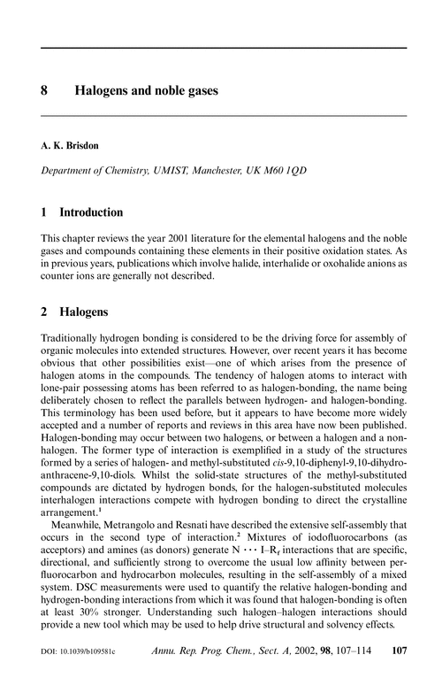 essay on noble gas