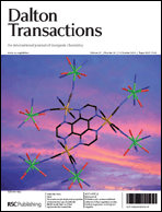 Dalton Transactions cover issue 38 2010 Michael Ward