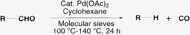 Graphical abstract: A general and efficient aldehyde decarbonylation reaction by using a palladium catalyst