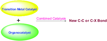 Graphical abstract: Combining transition metal catalysis and organocatalysis – an update