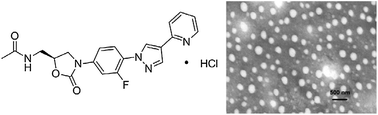 Graphical abstract: Carrier-free nanoassemblies of a novel oxazolidinone compound FYL-67 display antimicrobial activity on methicillin-resistant Staphylococcus aureus