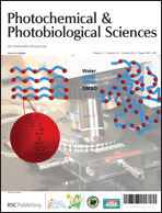 Front cover of Photochemical & Photobiological Sciences, issue 10, 2012