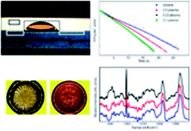 Graphical abstract: Characterization of biofluids prepared by sessile drop formation