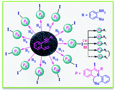 Graphical abstract: Electrophile induced branching cascade: a powerful approach to access various molecular scaffolds and their exploration as novel anti-mycobacterial agents