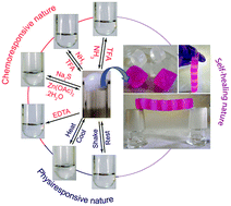 Graphical abstract: Amino acid-based multiresponsive low-molecular weight metallohydrogels with load-bearing and rapid self-healing abilities