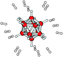 Hydrogen storage by physisorption on dodecahydro-closo-dodecaboranes