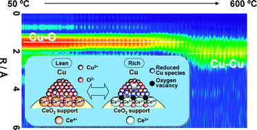 XAFS study of catalytic NO reduction