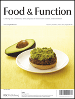 Food & Function, issue 3, 2013, front cover