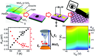 Graphical abstract: Barrier inhomogeneities at vertically stacked graphene-based heterostructures