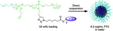 Graphical abstract: Poly(ethylene oxide)-block-polyphosphester-based paclitaxel conjugates as a platform for ultra-high paclitaxel-loaded multifunctional nanoparticles