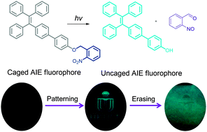 Graphical abstract: A tetraphenylethene-based caged compound: synthesis, properties and applications