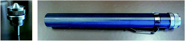 Graphical abstract: Development and field testing of a miniaturized sampling system for simultaneous sampling of vapours and droplets