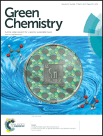 Green Chemistry issue 3 outside front cover