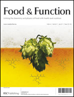 Journal cover: Food & Function