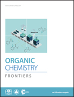 Journal cover: Organic Chemistry Frontiers