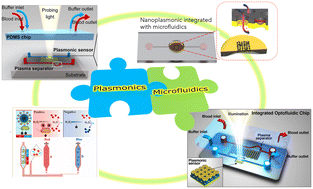 Graphical abstract: Synergizing microfluidics and plasmonics: advances, applications, and future directions