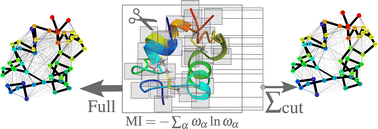 Graphical abstract: Divide and correlate: mapping electronic correlations in proteins via local cut-wise reconstruction