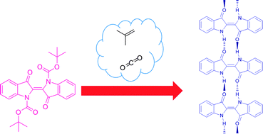 Graphical abstract: A facile protection–deprotection route for obtaining indigo pigments as thin films and their applications in organic bulk heterojunctions